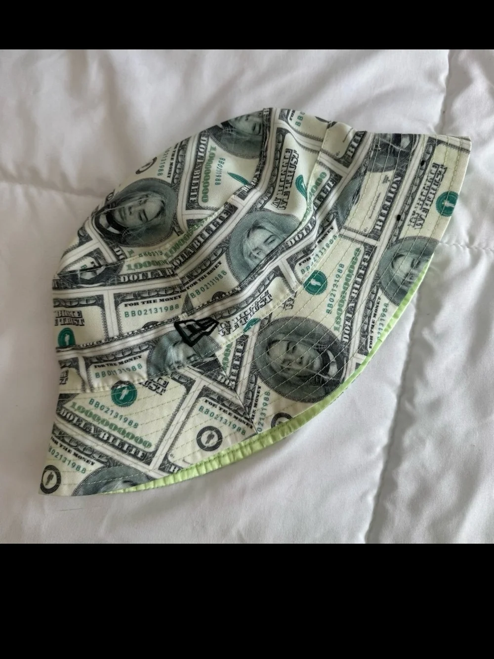 Limited Edition Billie Eilish Reversable Green Bucket Hat